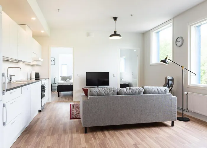 דירה Forenom Serviced Pansio טורקו